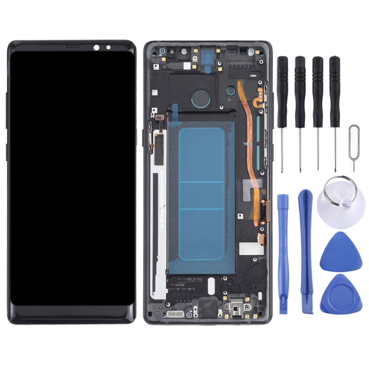 OLED LCD Screen for Samsung Galaxy Note 8 SM-N950 Digitizer Full Assembly with Frame