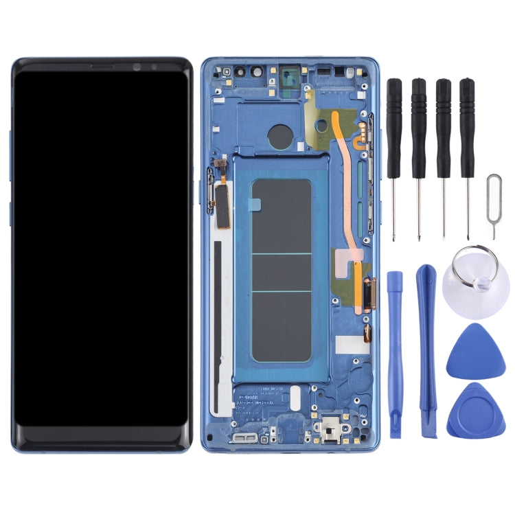 OLED LCD Screen for Samsung Galaxy Note 8 SM-N950 Digitizer Full Assembly with Frame