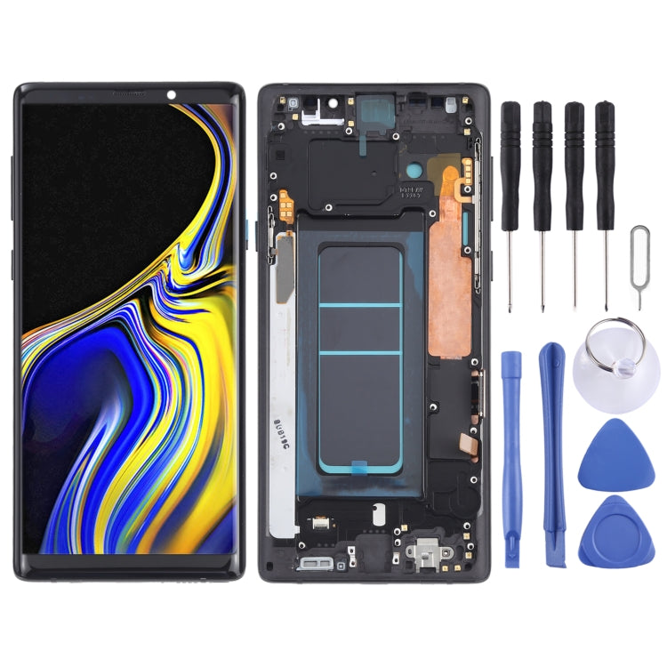 OLED LCD Screen for Samsung Galaxy Note9 SM-N960 Digitizer Full Assembly with Frame