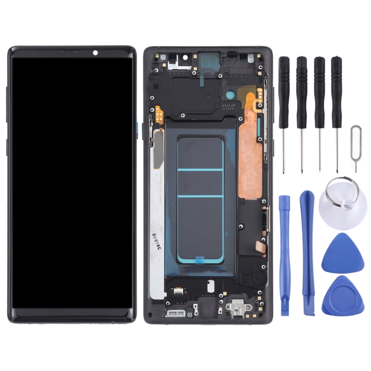 OLED LCD Screen for Samsung Galaxy Note9 SM-N960 Digitizer Full Assembly with Frame