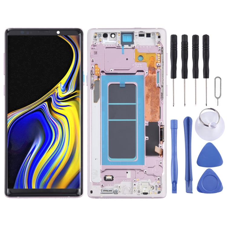 OLED LCD Screen for Samsung Galaxy Note9 SM-N960 Digitizer Full Assembly with Frame