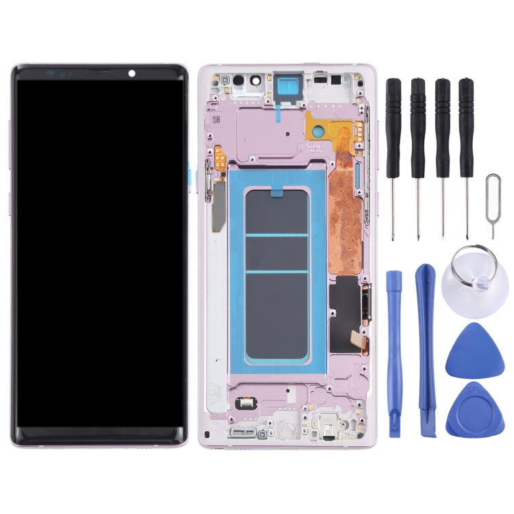 OLED LCD Screen for Samsung Galaxy Note9 SM-N960 Digitizer Full Assembly with Frame