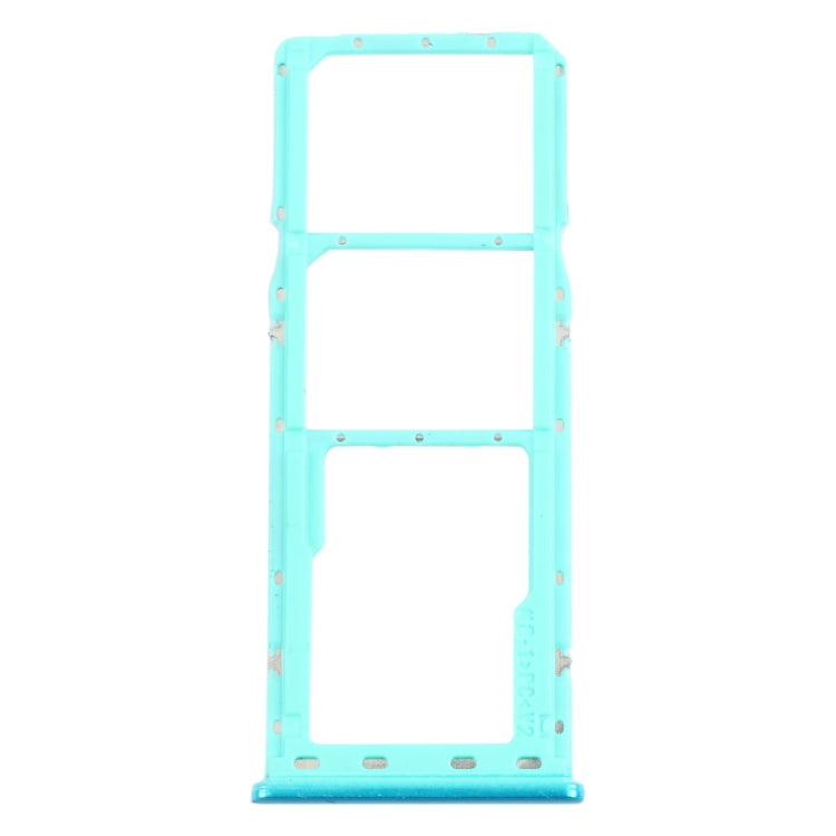 For Samsung Galaxy M21 SM-M215 SIM Card Tray + SIM Card Tray + Micro SD Card Tray
