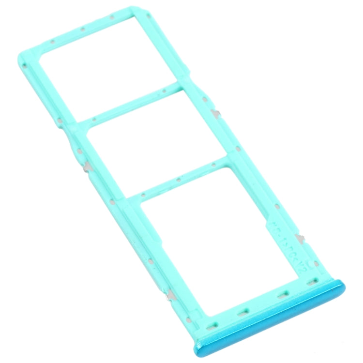For Samsung Galaxy M21 SM-M215 SIM Card Tray + SIM Card Tray + Micro SD Card Tray