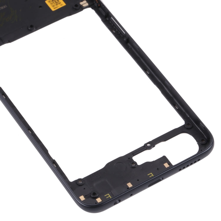 For Samsung Galaxy A22 5G SM-A226B Middle Frame Bezel Plate (Black)