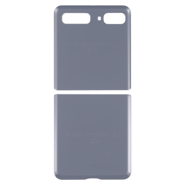 For Samsung Galaxy Z Flip 4G SM-F700 Glass Battery Back Cover