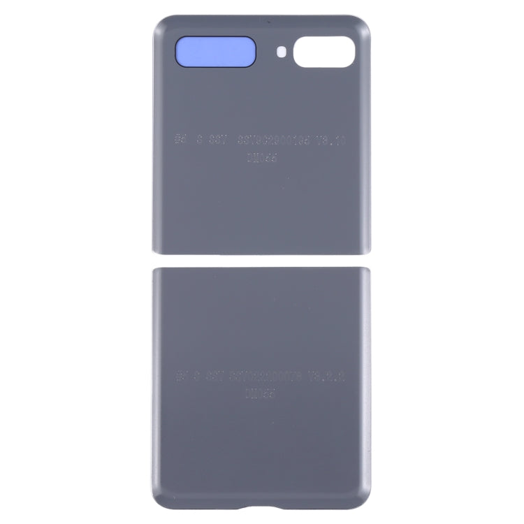 For Samsung Galaxy Z Flip 4G SM-F700 Glass Battery Back Cover