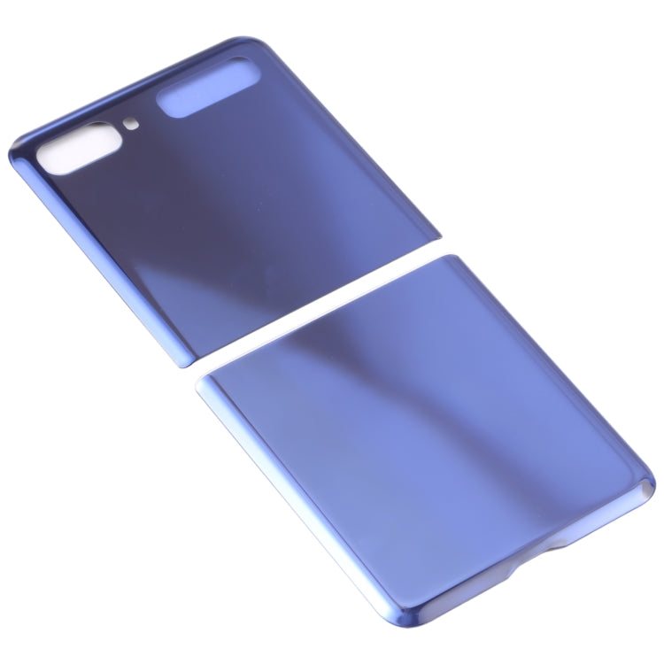 For Samsung Galaxy Z Flip 4G SM-F700 Glass Battery Back Cover