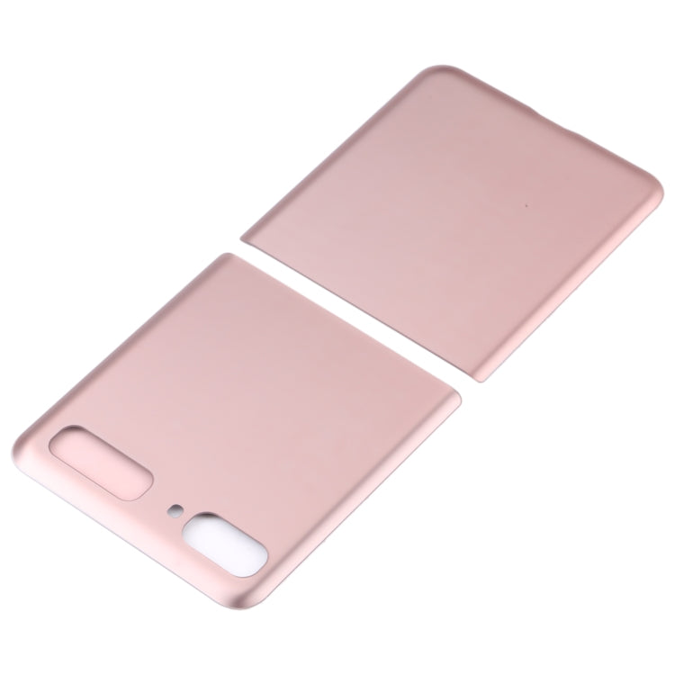 For Samsung Galaxy Z Flip 5G SM-F707B Glass Battery Back Cover
