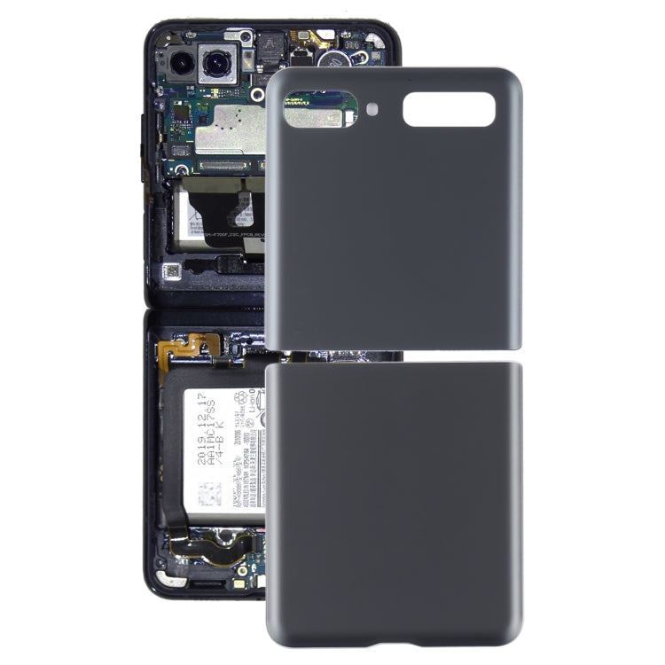 For Samsung Galaxy Z Flip 5G SM-F707B Glass Battery Back Cover