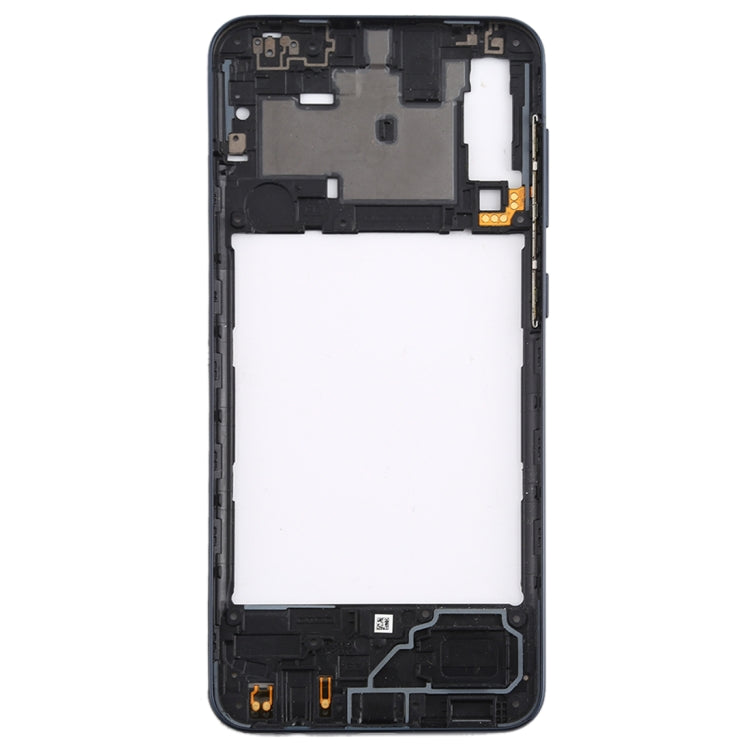 For Galaxy A30s Rear Housing Frame with Side Keys (Black)