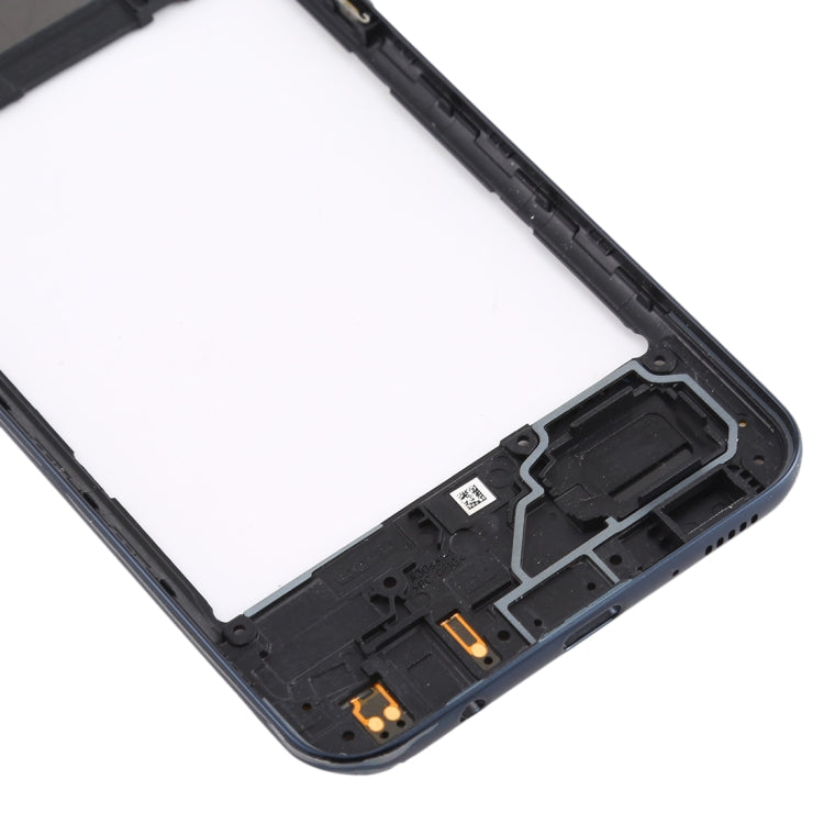 For Galaxy A30s Rear Housing Frame with Side Keys (Black)