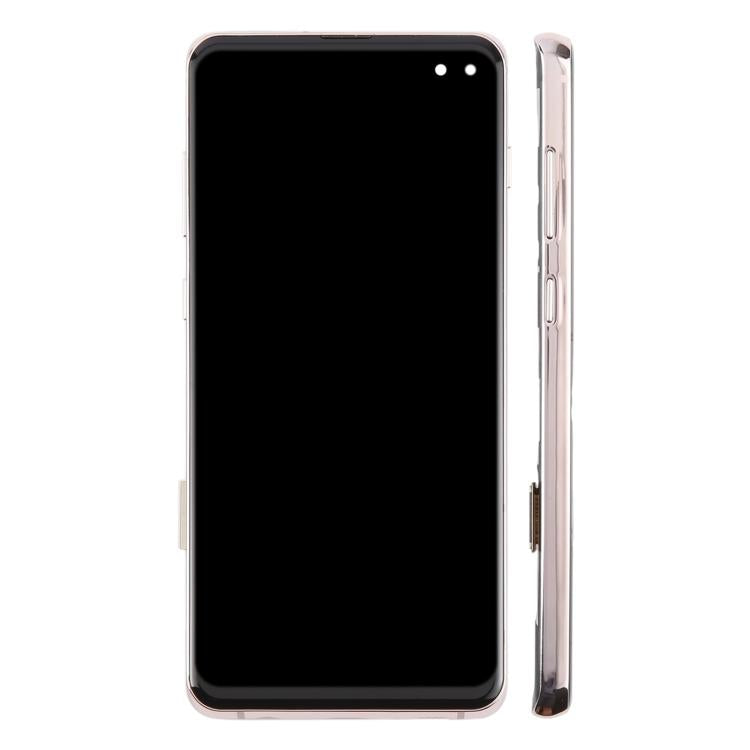 For Samsung Galaxy S10+ SM-G975F 6.38 inch TFT LCD Screen Digitizer Full Assembly with Frame, Not Supporting Fingerprint Identification