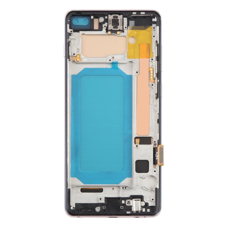For Samsung Galaxy S10+ SM-G975F 6.38 inch TFT LCD Screen Digitizer Full Assembly with Frame, Not Supporting Fingerprint Identification