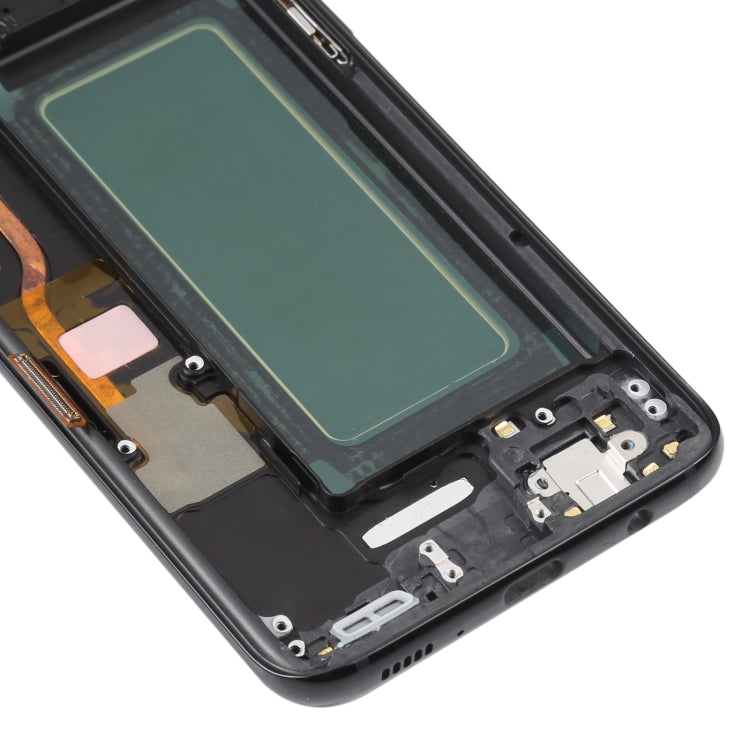 OLED LCD Screen For Samsung Galaxy S8 SM-G950 Digitizer Full Assembly with Frame