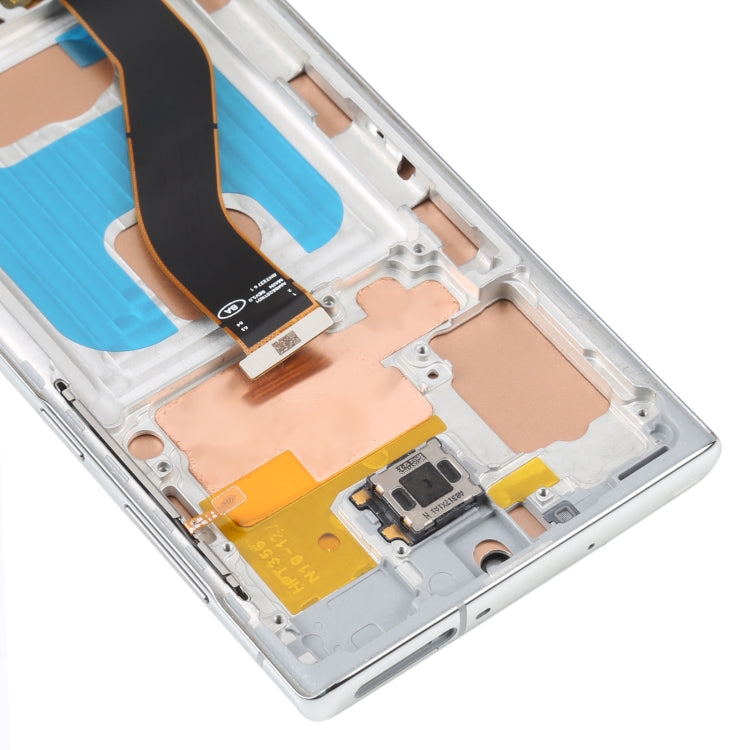 TFT LCD Screen For Samsung Galaxy Note10 SM-N970 Digitizer Full Assembly with Frame,Not Supporting Fingerprint Identification