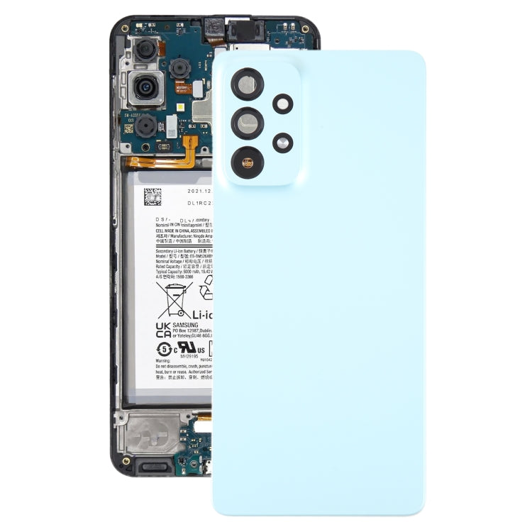 For Samsung Galaxy A73 5G SM-A736B Original Battery Back Cover with Camera Lens Cover