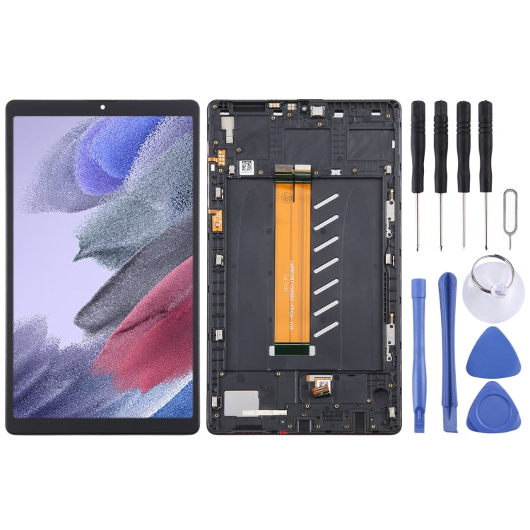 For Samsung Galaxy Tab A7 Lite SM-T225 LTE Edition Original LCD Screen Digitizer Full Assembly with Frame