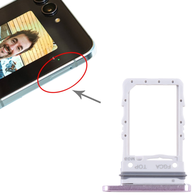 For Samsung Galaxy Z Flip5 SM-F731 Original SIM Card Tray