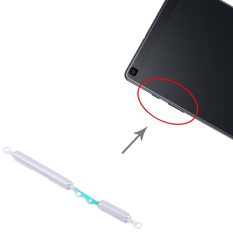 For Samsung Galaxy Tab A 8.0 2019 SM-T290/T295 1set Original Power Button + Volume Control Button