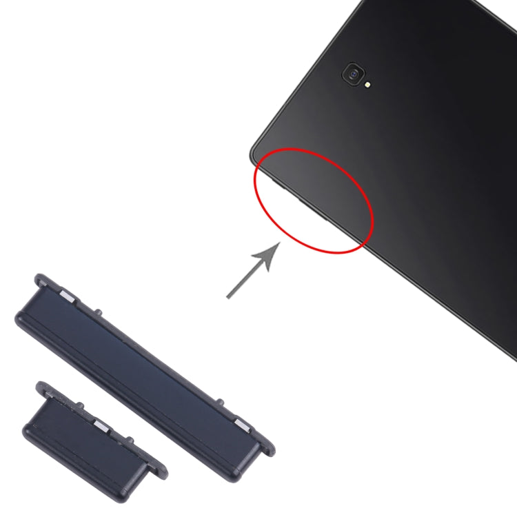 For Samsung Galaxy Tab S4 10.5 SM-T835 Original Power Button + Volume Control Button  - Black