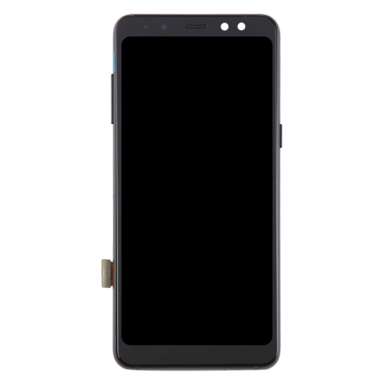 For Samsung Galaxy A8 2018 / A5 2018 SM-A530 Original LCD Screen Digitizer Full Assembly with Frame  - Black