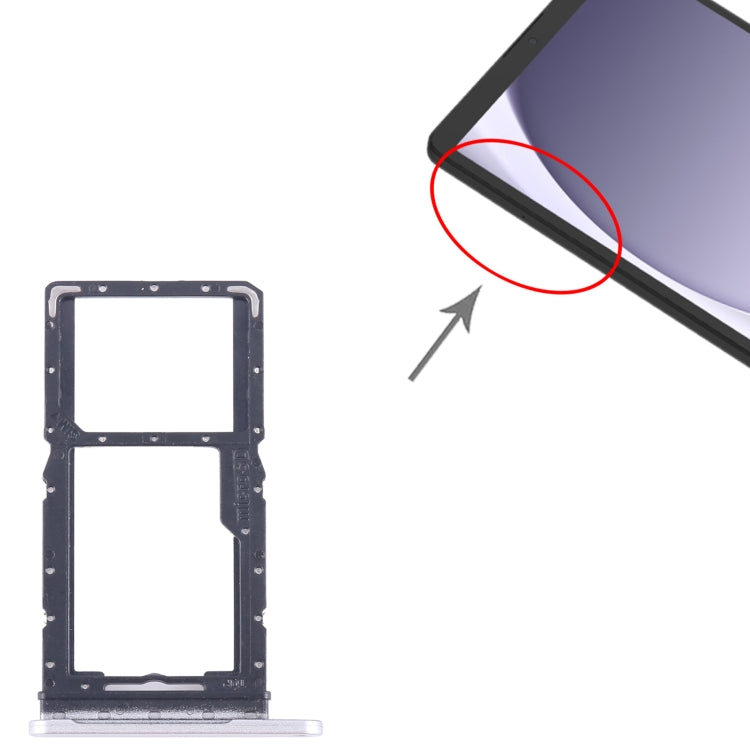 For Samsung Galaxy Tab A9 SM-X115 Original SIM + Micro SD Card Tray