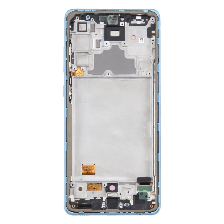 For Samsung Galaxy A72 4G SM-A725 6.43 inch OLED LCD Screen Digitizer Full Assembly with Frame