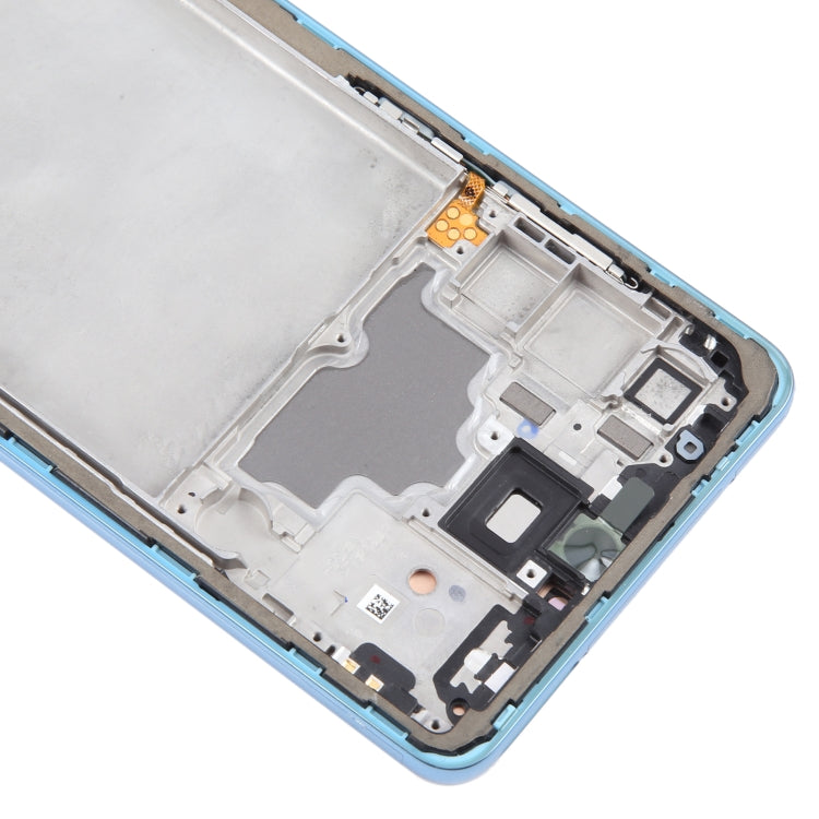 For Samsung Galaxy A72 4G SM-A725 6.43 inch OLED LCD Screen Digitizer Full Assembly with Frame