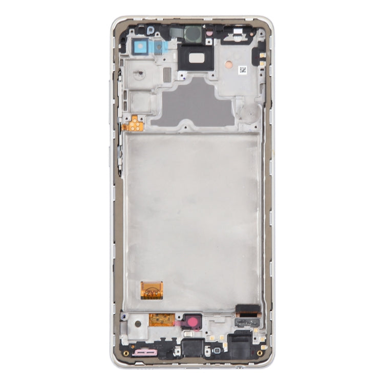 For Samsung Galaxy A72 4G SM-A725 6.43 inch OLED LCD Screen Digitizer Full Assembly with Frame