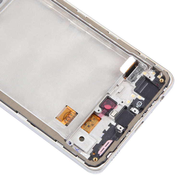 For Samsung Galaxy A72 4G SM-A725 6.43 inch OLED LCD Screen Digitizer Full Assembly with Frame