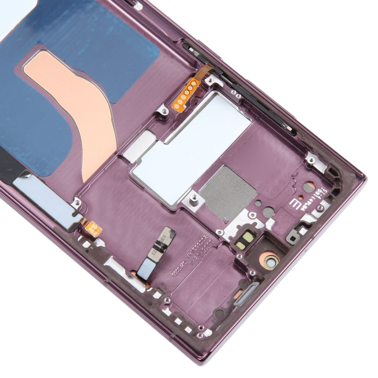 For Samsung Galaxy S22 Ultra 5G SM-S908B Original LCD Screen Digitizer Full Assembly with Frame