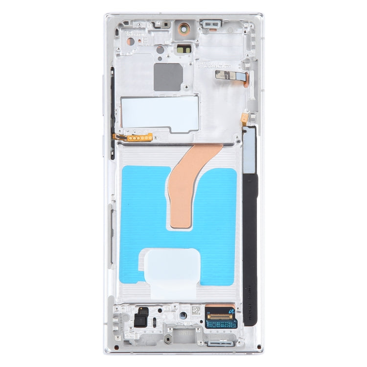 For Samsung Galaxy S22 Ultra 5G SM-S908B Original LCD Screen Digitizer Full Assembly with Frame