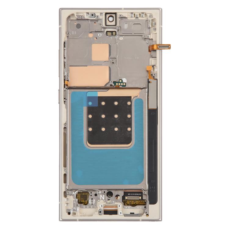 For Samsung Galaxy S24 Ultra SM-S928B 6.78 inch OLED LCD Screen Digitizer Full Assembly with Frame