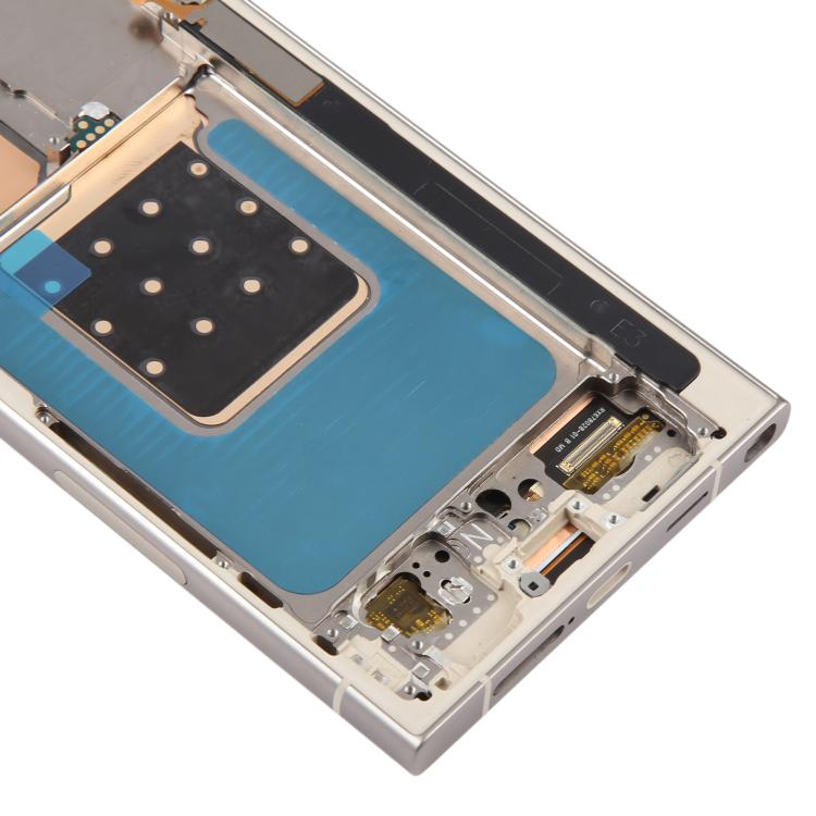 For Samsung Galaxy S24 Ultra SM-S928B 6.78 inch OLED LCD Screen Digitizer Full Assembly with Frame