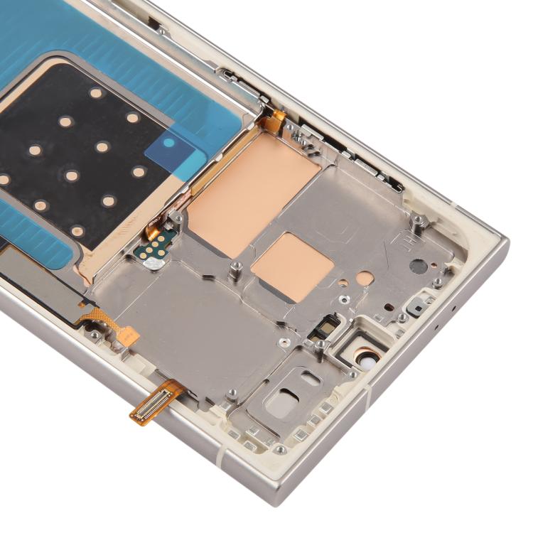 For Samsung Galaxy S24 Ultra SM-S928B 6.78 inch OLED LCD Screen Digitizer Full Assembly with Frame