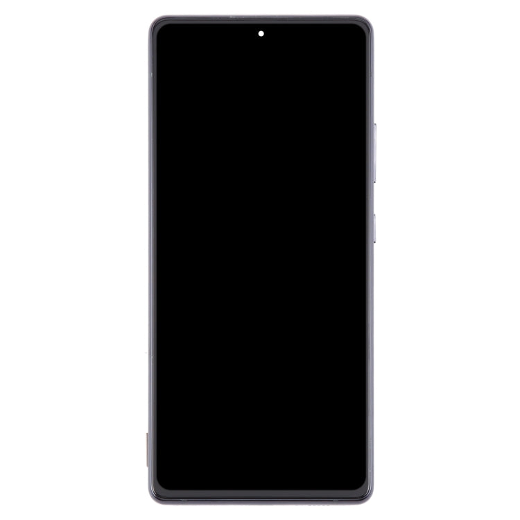 For Samsung Galaxy A71 5G SM-A716B 6.43 inch OLED LCD Screen Digitizer Full Assembly with Frame  - Black