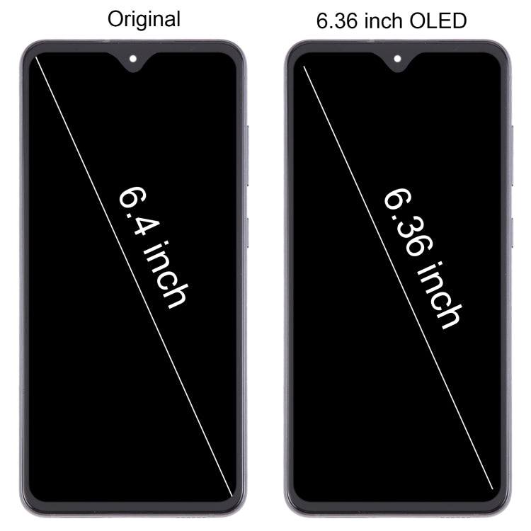 For Samsung Galaxy S21 FE 5G SM-G990B 6.36 inch EU Version OLED LCD Screen Digitizer Full Assembly with Frame  - Black
