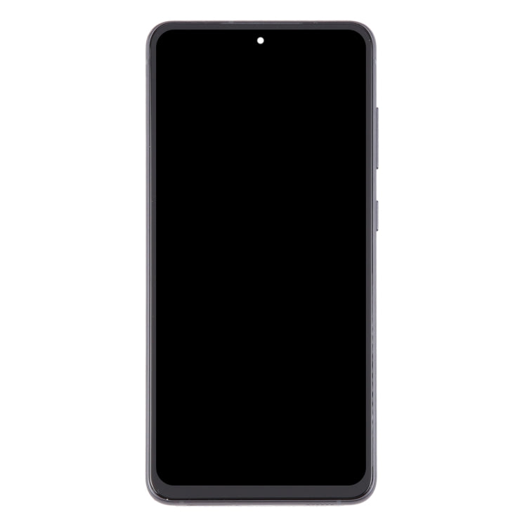 For Samsung Galaxy S21 FE 5G SM-G990B 6.43 inch EU Version OLED LCD Screen Digitizer Full Assembly with Frame  - Black