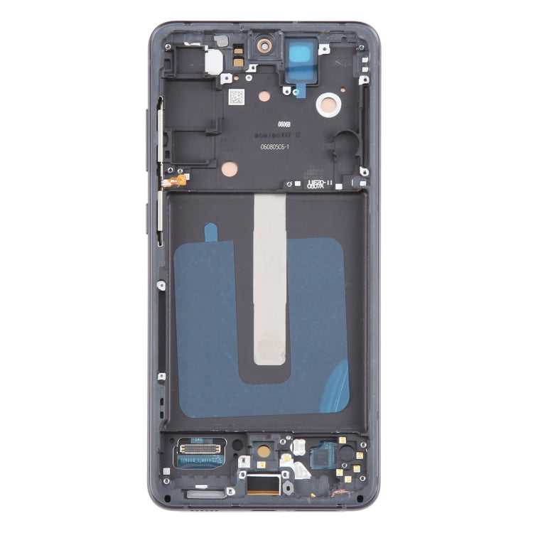 For Samsung Galaxy S21 FE 5G SM-G990B 6.43 inch EU Version OLED LCD Screen Digitizer Full Assembly with Frame  - Black