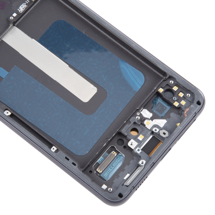 For Samsung Galaxy S21 FE 5G SM-G990B 6.43 inch EU Version OLED LCD Screen Digitizer Full Assembly with Frame  - Black