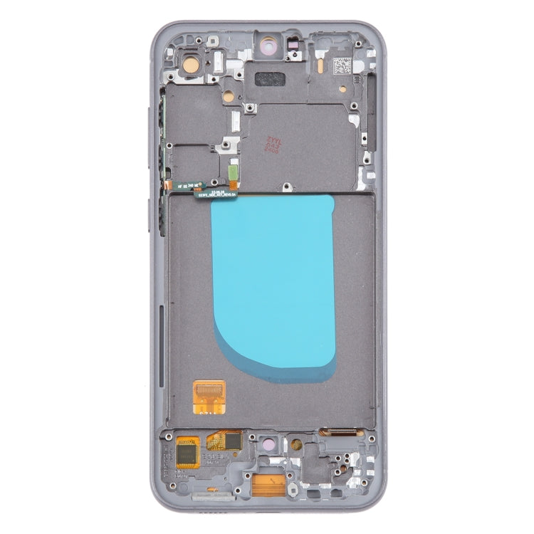 For Samsung Galaxy S23 FE SM-S711B 6.43 inch OLED LCD Screen Digitizer Full Assembly with Frame  - Black