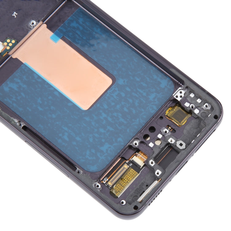 For Samsung Galaxy S23 SM-S911B 6.43 inch US Version OLED LCD Screen Digitizer Full Assembly with Frame  - Black