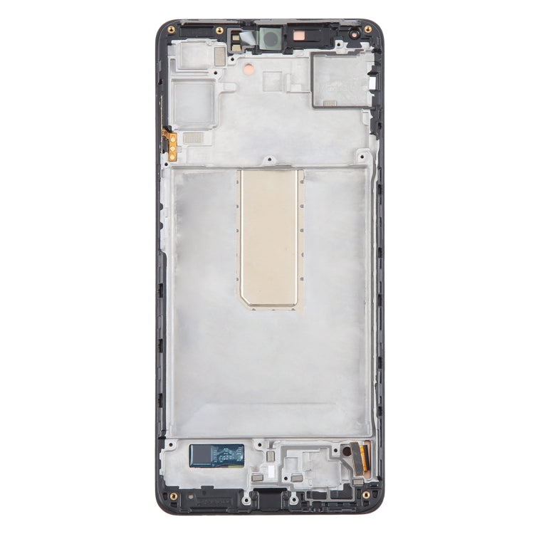 For Samsung Galaxy M54 SM-M546B OLED LCD Screen Digitizer Full Assembly with Frame  - Black