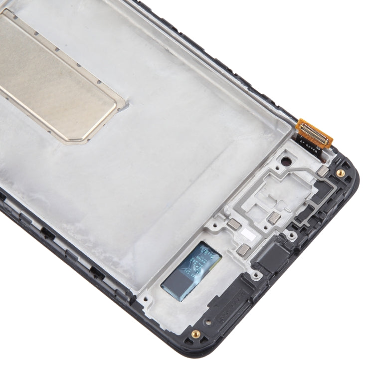 For Samsung Galaxy M54 SM-M546B OLED LCD Screen Digitizer Full Assembly with Frame  - Black