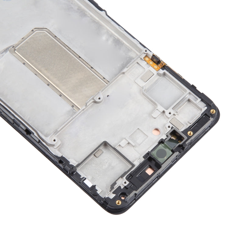 For Samsung Galaxy M54 SM-M546B OLED LCD Screen Digitizer Full Assembly with Frame  - Black
