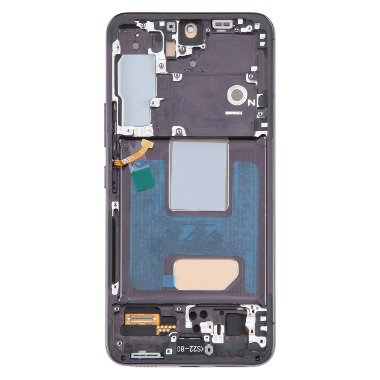 For Samsung Galaxy S22 5G SM-S901B EU Version TFT LCD Screen Digitizer Full Assembly with Frame, Not Supporting Fingerprint Identification  - Black