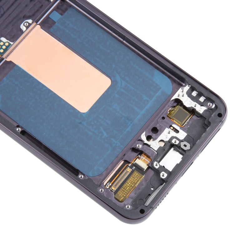 For Samsung Galaxy S23 SM-S911B 6.43 inch EU Version OLED LCD Screen Digitizer Full Assembly with Frame  - Black