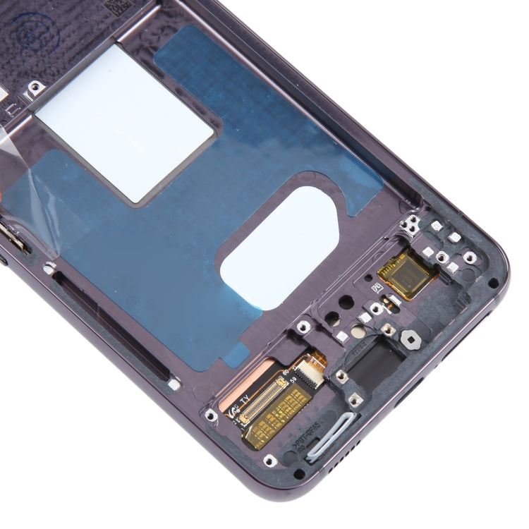 For Samsung Galaxy S22 5G SM-S901B EU Version OLED LCD Screen Digitizer Full Assembly with Frame  - Black