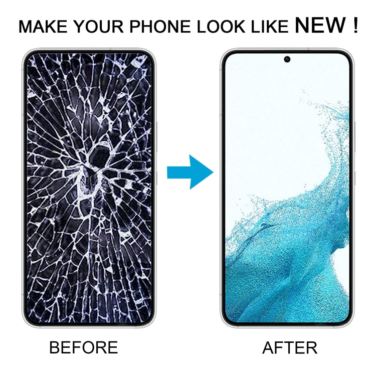 For Samsung Galaxy S22 5G SM-S901B EU Version OLED LCD Screen Digitizer Full Assembly with Frame  - Black